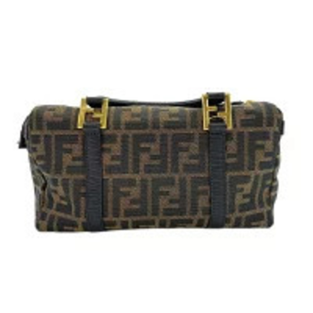 Fendi Handbag Leather Beige Cream Tan Cream